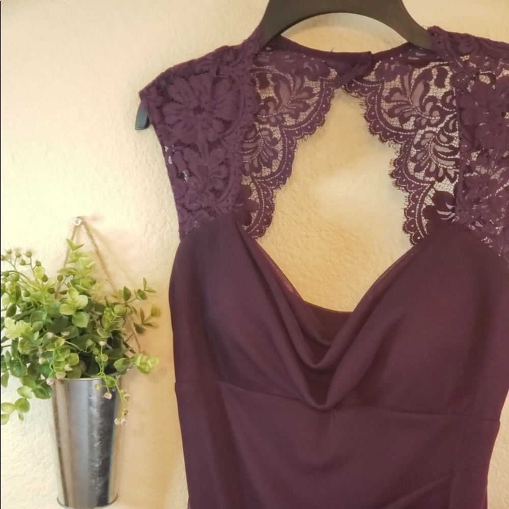 XSCAPE Purple formal Dress !